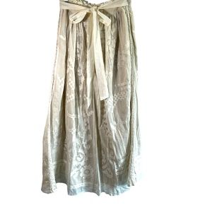 NWT Forever that Girl maxi skirt in classic white, size Small